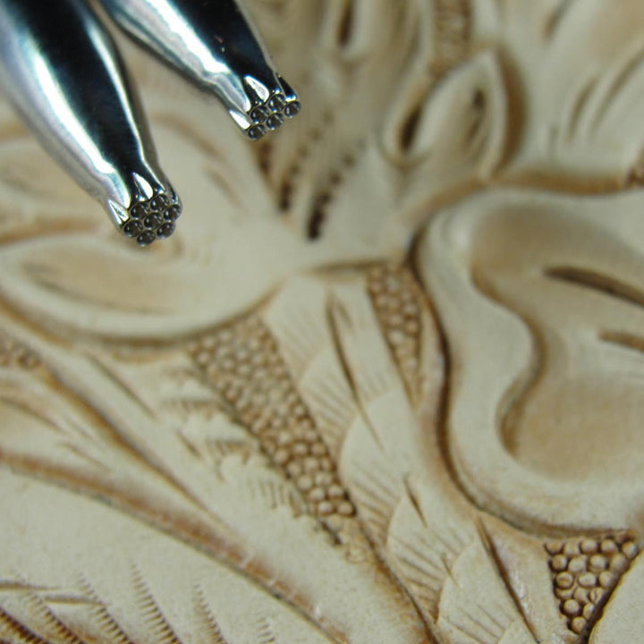 Round Grounder Leather Stamp Set - Barry King | Pro Leather Carvers