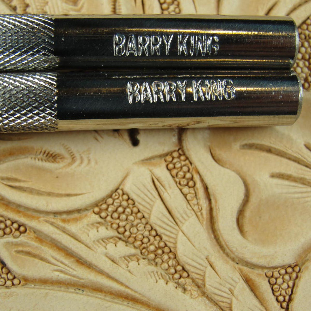 Round Grounder Leather Stamp Set - Barry King | Pro Leather Carvers