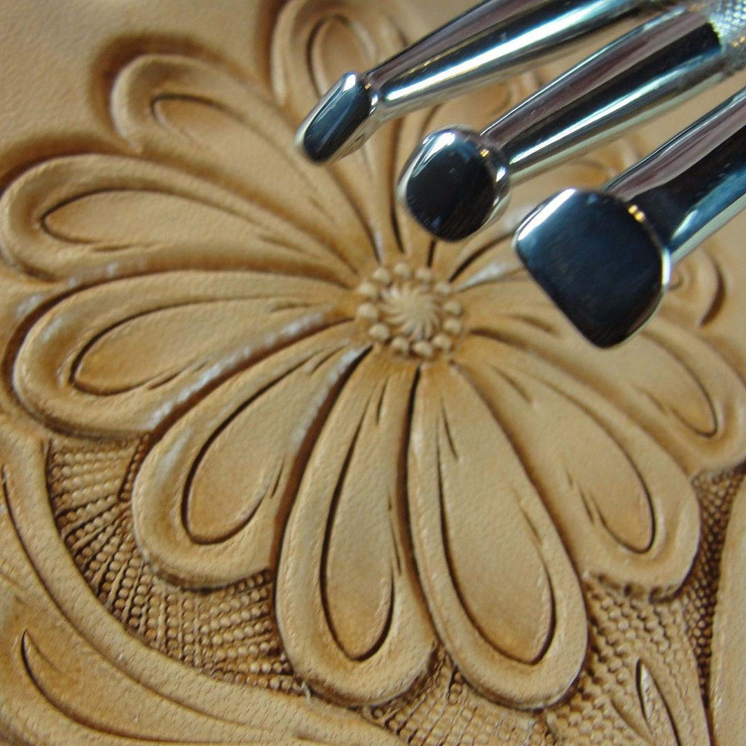 Smooth Steep Angle Beveler Leather Stamp Set | Pro Leather Carvers