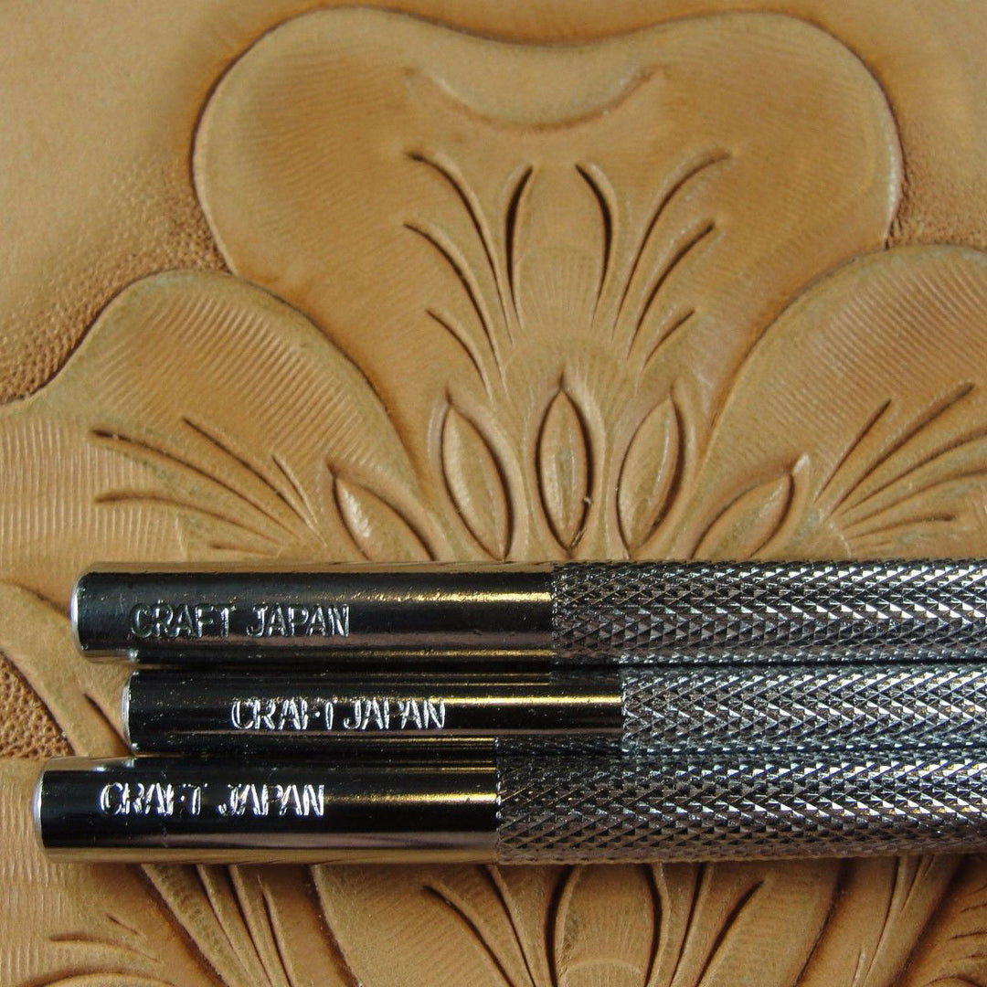 Smooth Beveler Leather Stamp Set - Craft Japan | Pro Leather Carvers