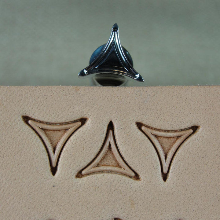 Solid Tri w/ Border Leather Stamp - Barry King | Pro Leather Carvers