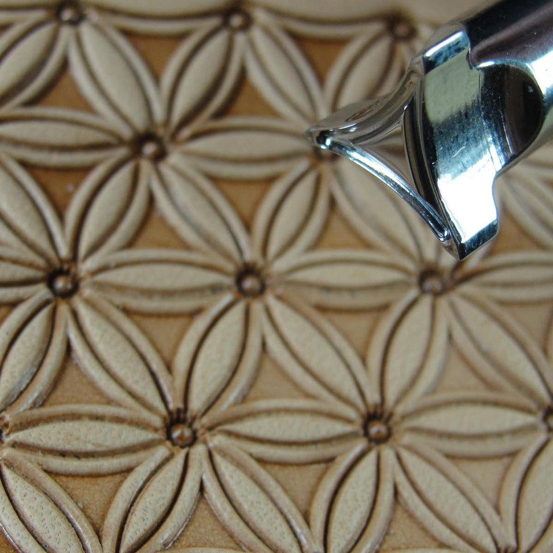 Solid Tri w/ Border Leather Stamp - Barry King | Pro Leather Carvers