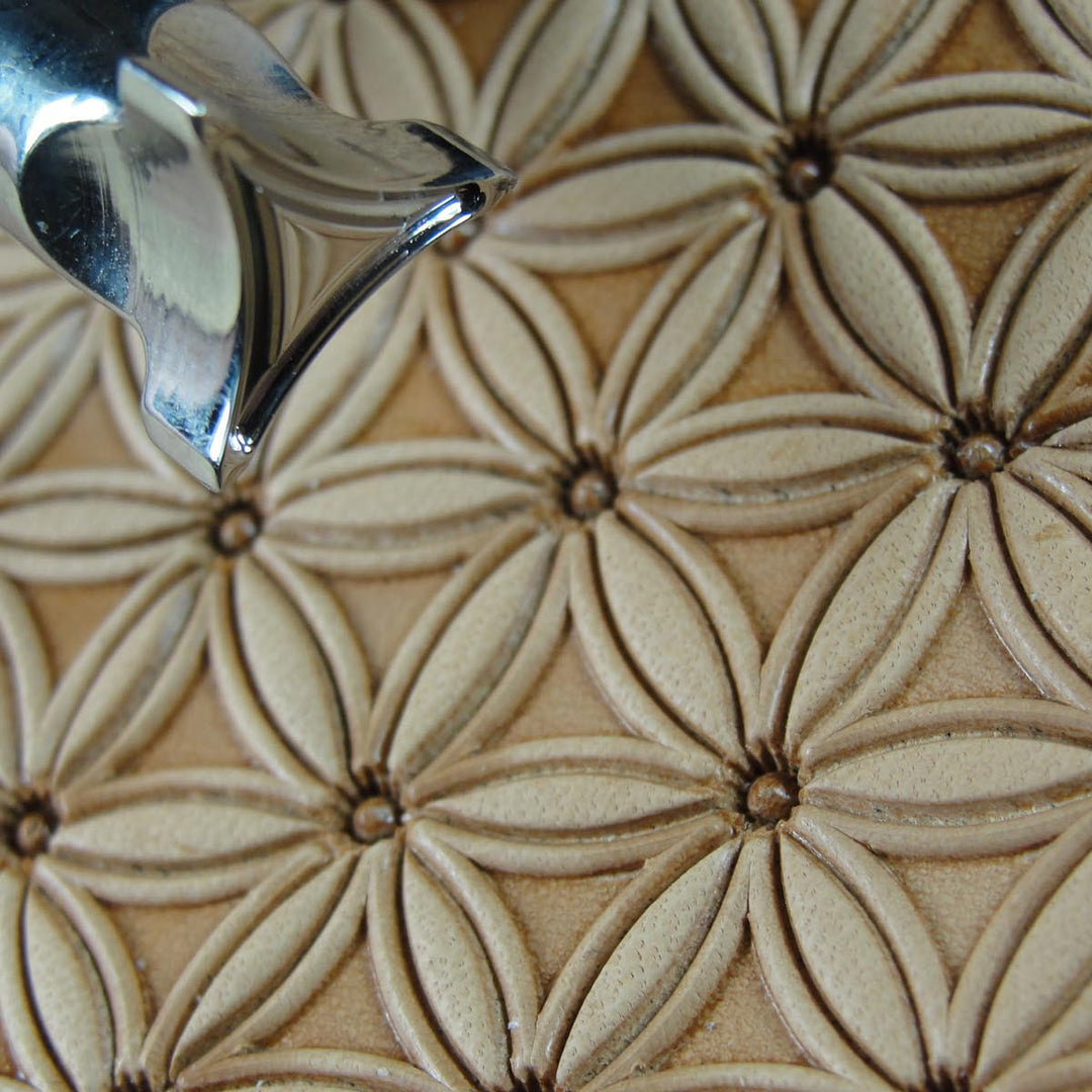 Solid Tri w/ Border Leather Stamp - Barry King | Pro Leather Carvers