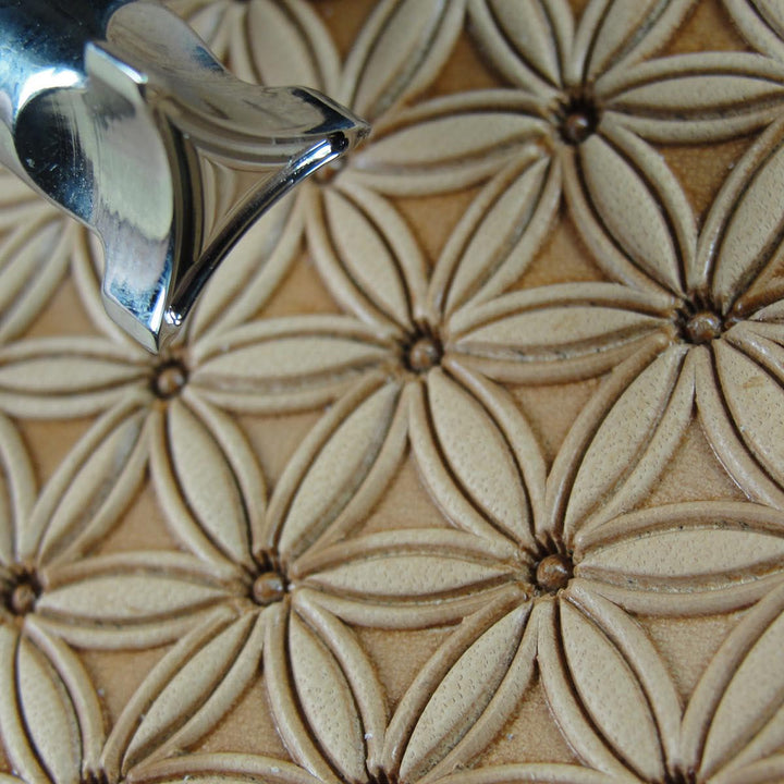 Solid Tri w/ Border Leather Stamp - Barry King | Pro Leather Carvers