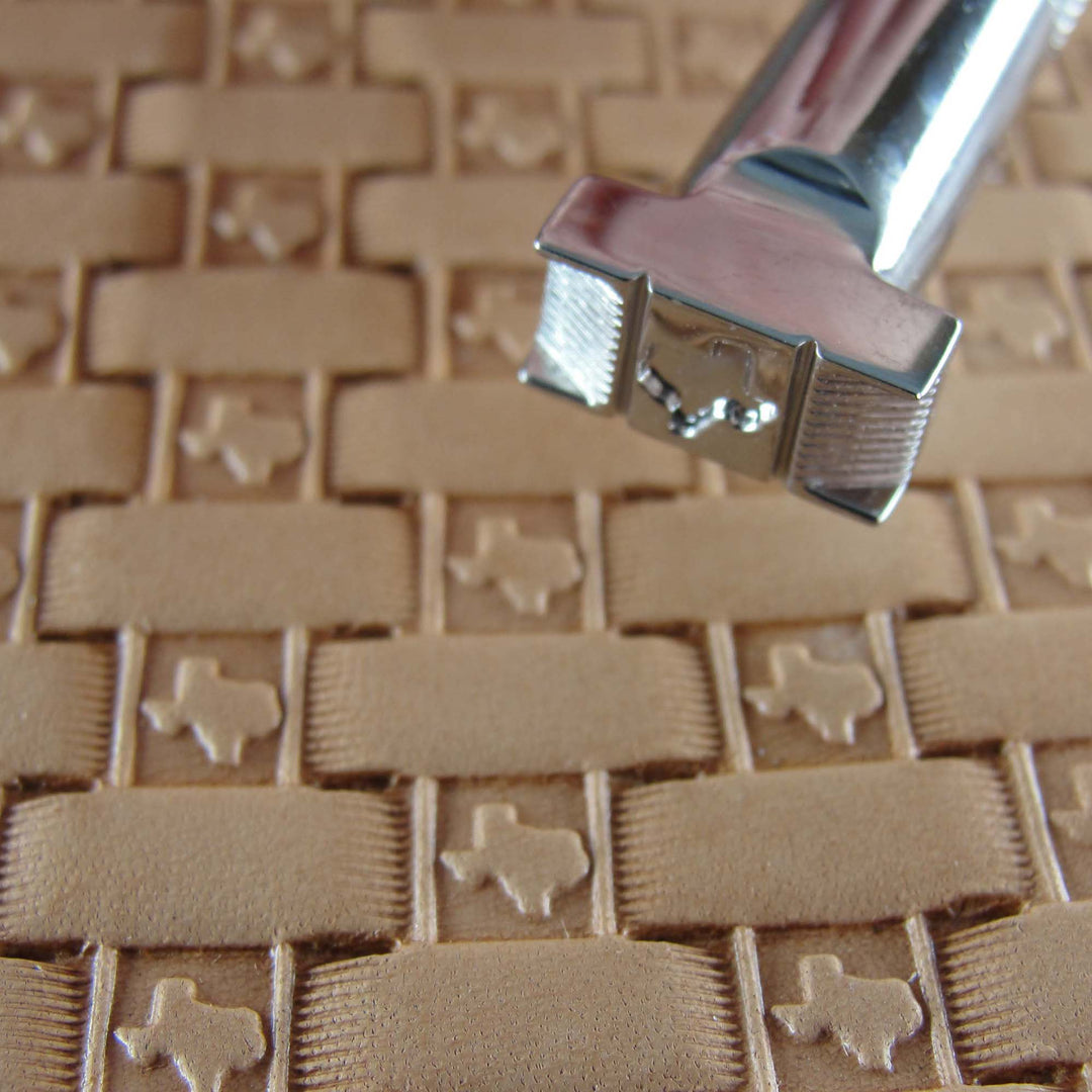 Texas Basket Weave Leather Stamp - Barry King | Pro Leather Carvers