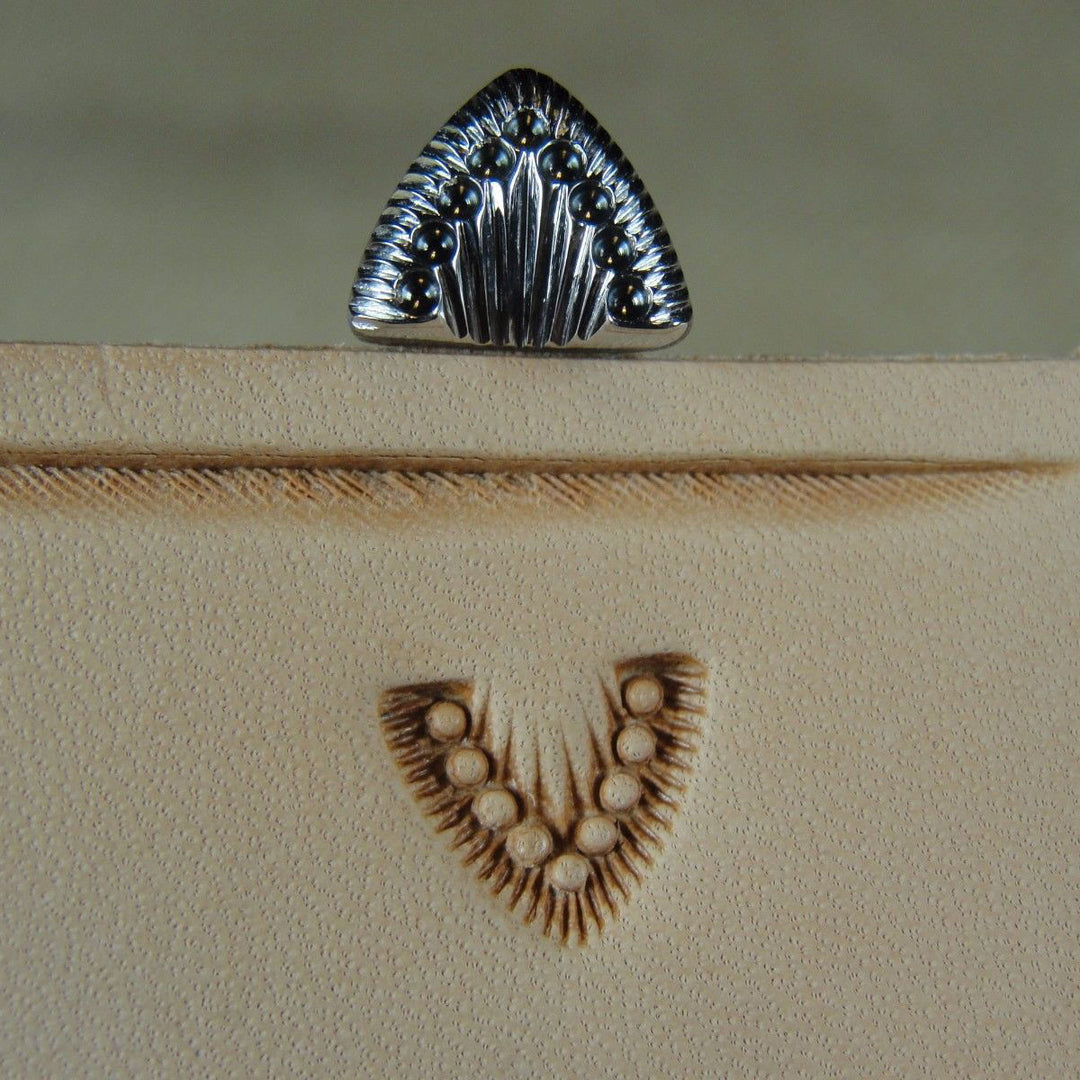 Wishbone Border Leather Stamp - Barry King Tools | Pro Leather Carvers