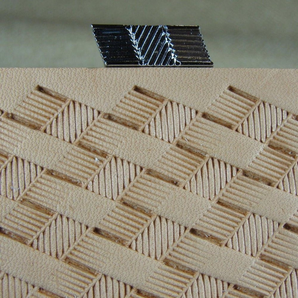X498 Basket Weave Leather Stamp | Pro Leather Carvers