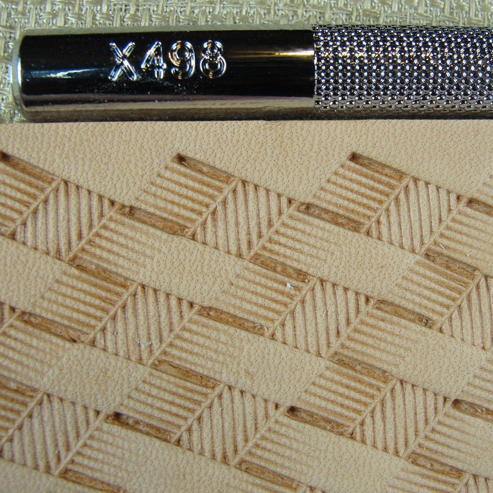 X498 Basket Weave Leather Stamp | Pro Leather Carvers