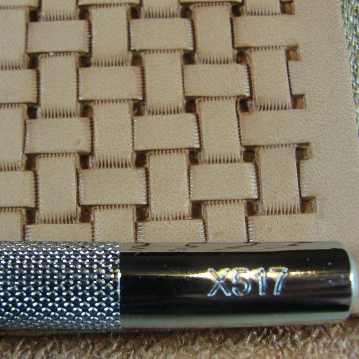 X517 Basket Weave Leather Stamp | Pro Leather Carvers
