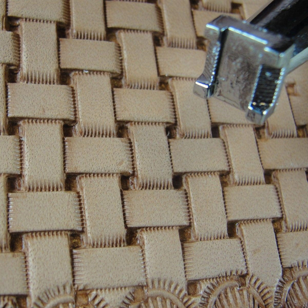 X517 Basket Weave Leather Stamp | Pro Leather Carvers