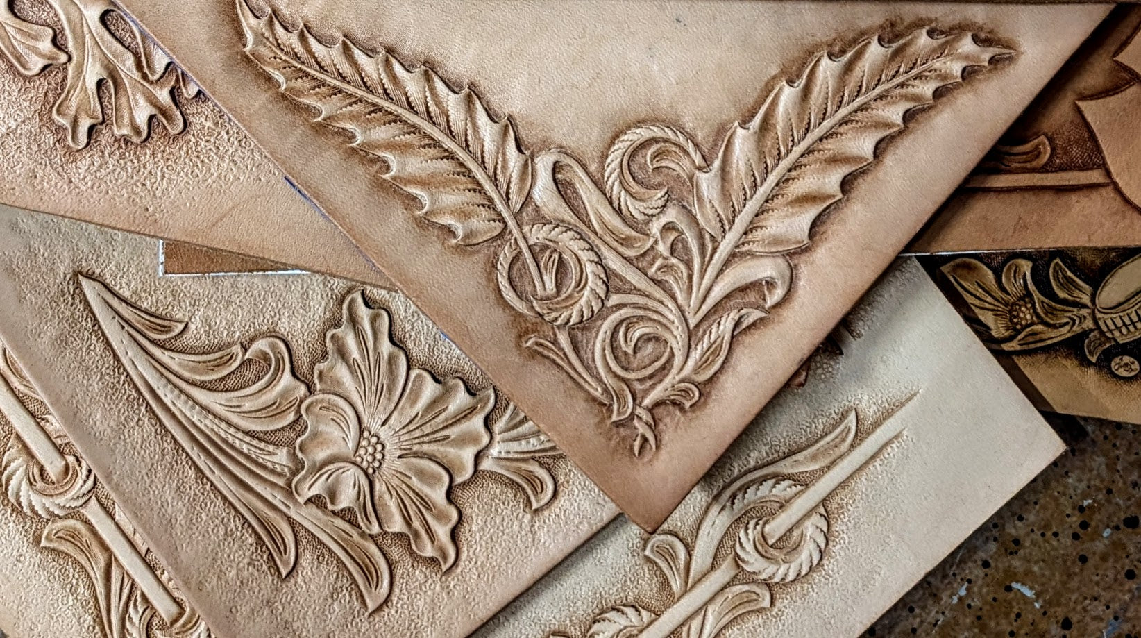 cut the corner様オーダー Classic Corner Leather Patterns by Jim Linnell | Pro Leather Carvers
