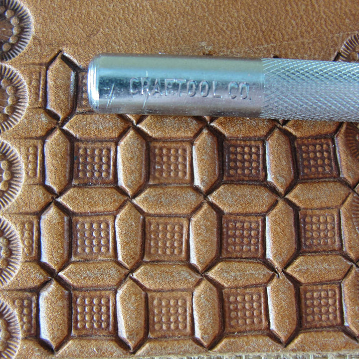 Vintage Craftool Co. #G548 Geometric Stamp | Pro Leather Carvers