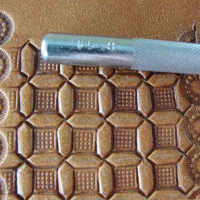 Vintage Craftool Co. #G548 Geometric Stamp | Pro Leather Carvers