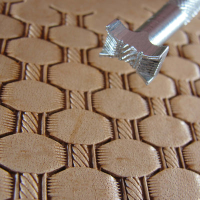 Vintage Craftool Co. #513 Basket Weave Stamp | Pro Leather Carvers