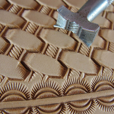 Vintage Craftool Co. #514 Basket Weave Stamp | Pro Leather Carvers