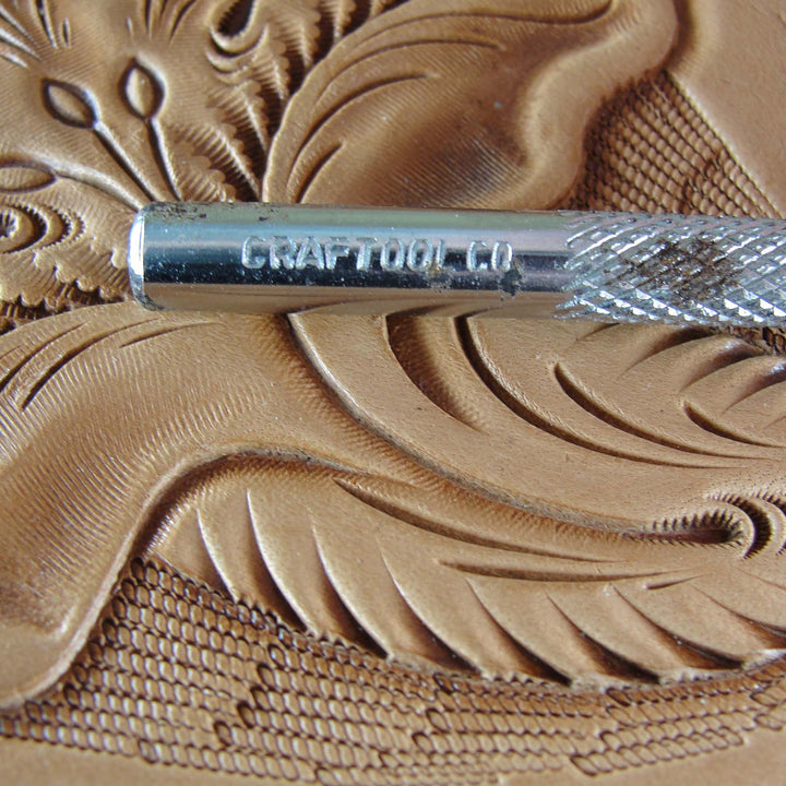 Vintage Craftool Co. #112 Rope Bargrounder Stamp | Pro Leather Carvers