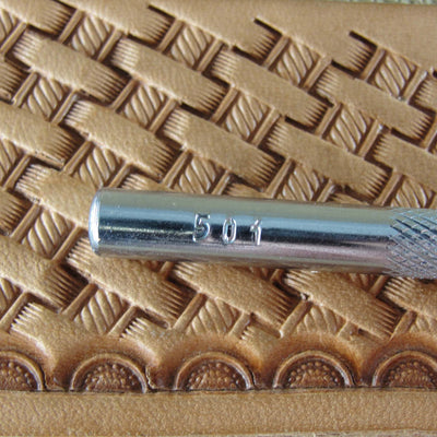 Vintage Craftool Co. #501 Basket Weave Stamp | Pro Leather Carvers