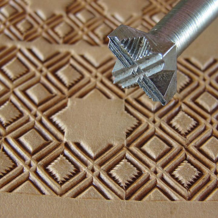 Vintage Craftool Co. #539 Geometric Stamp | Pro Leather Carvers