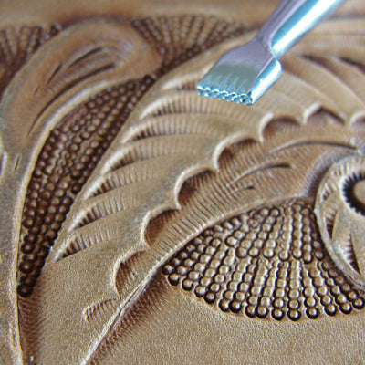 Vintage Cal-Carved #101 Bar Grounder Stamp | Pro Leather Carvers