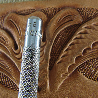 Vintage Cal-Carved #101 Bar Grounder Stamp | Pro Leather Carvers