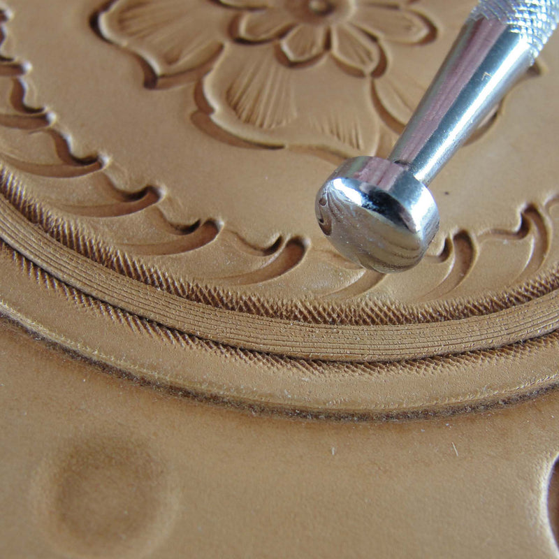 Vintage Leather Tool - 926 Smooth Matting Stamp | Pro Leather Carvers