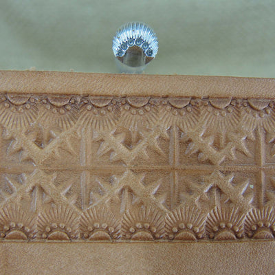 Vintage Leather Tool #309 6-Seed Border Stamp | Pro Leather Carvers