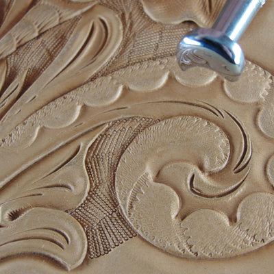 Vintage Craftool Co. #445 Smooth Turnback Stamp | Pro Leather Carvers