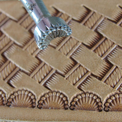 Vintage Craftool Co. #607 11-Seed Border Stamp | Pro Leather Carvers