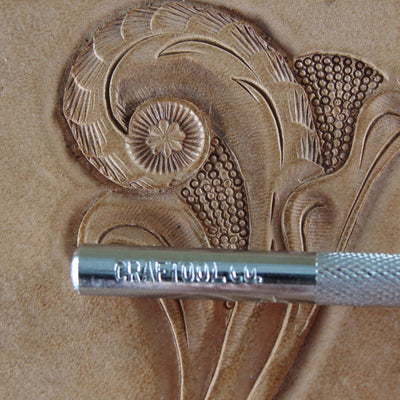 Vintage Craftool Co 772 Pointed Camouflage Stamp | Pro Leather Carvers