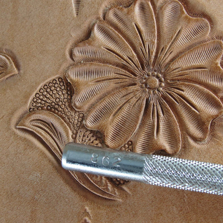 Vintage Craftool Co. #862 Thumb Print Stamp | Pro Leather Carvers