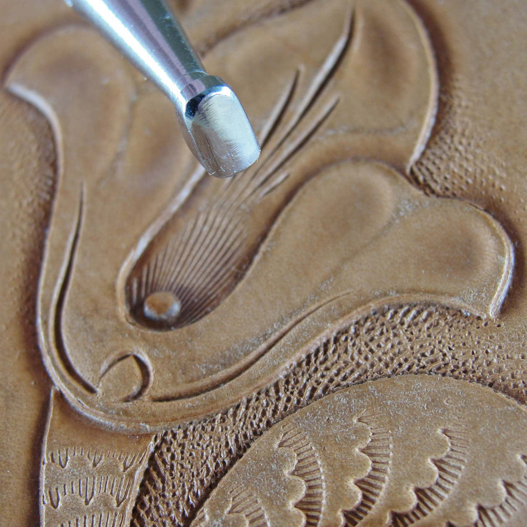 Vintage Cal-Carved #203 Smooth Beveler Stamp | Pro Leather Carvers