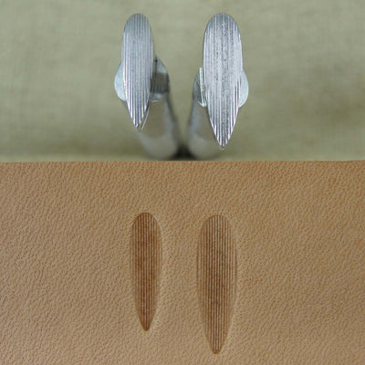 Large Vertical Thumb Print Set - Stainless Steel | Pro Leather Carvers