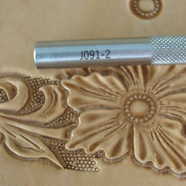 17-Seed Flower Center Stamp - Stainless Steel | Pro Leather Carvers