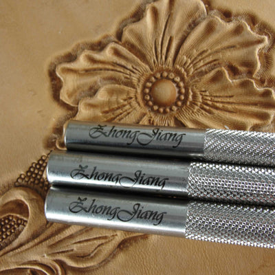 Small Vertical Thumb Print Set - Stainless Steel | Pro Leather Carvers