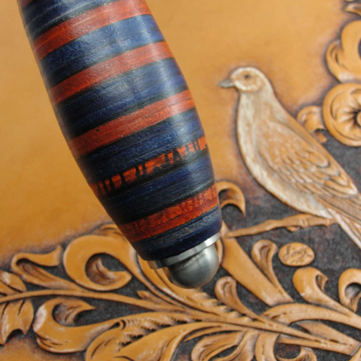 Leather Tooling Maul - Hard Nylon, Zhong Jiang Leather Working Tool [MINOR PAINT BLEMISHES]