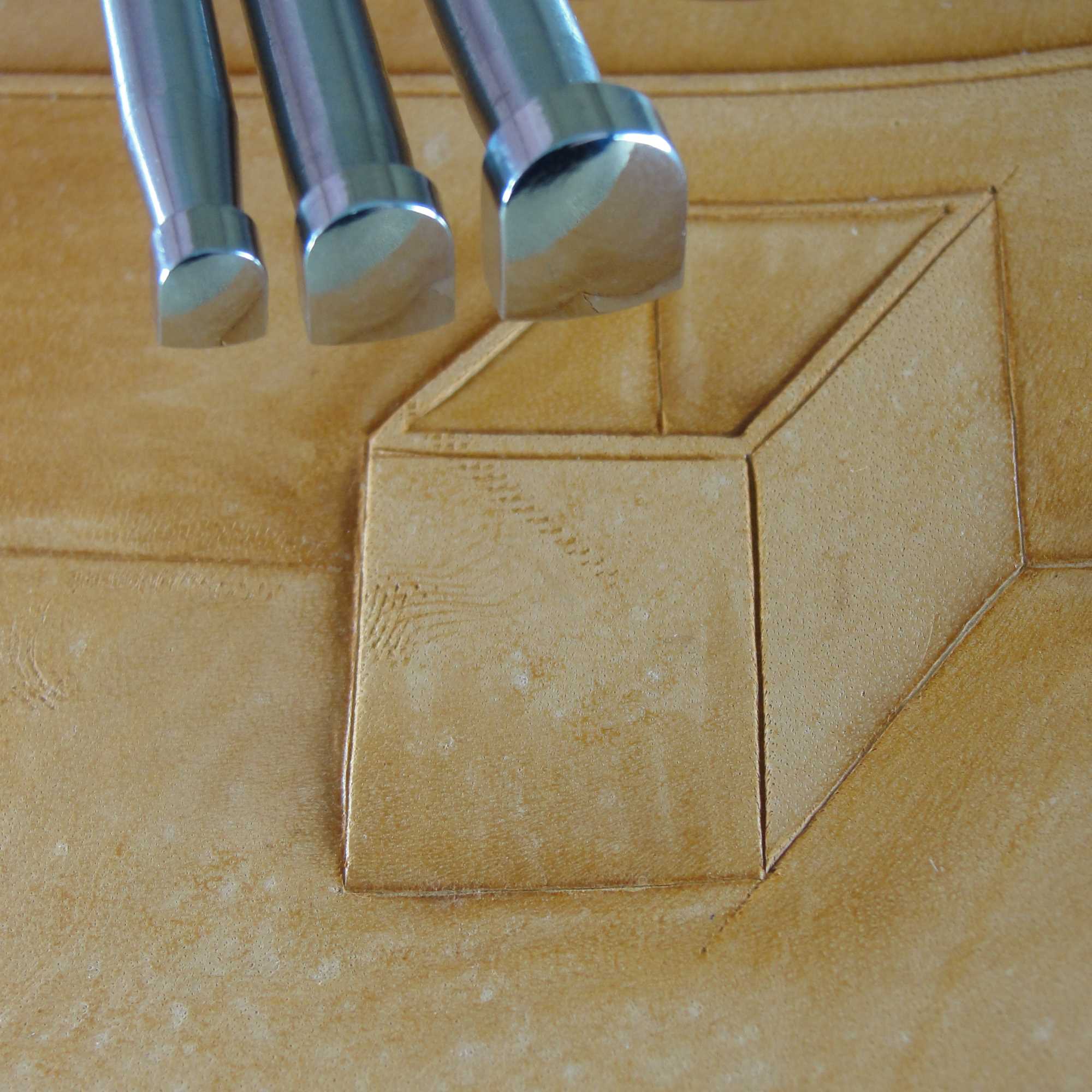 Smooth Matting Background Set - Stainless Steel | Pro Leather Carvers