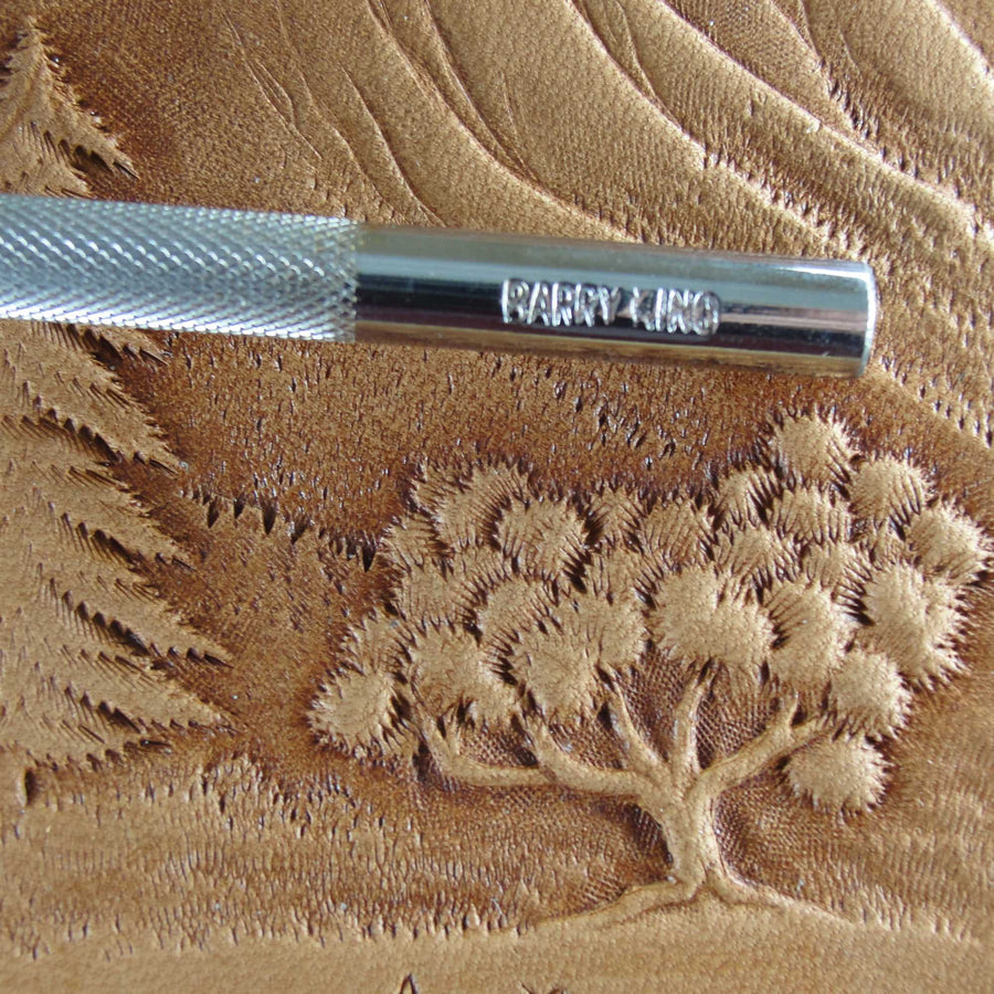 Grasses Bushes Pictorial Leather Stamp Barry King Pro Leather Carvers