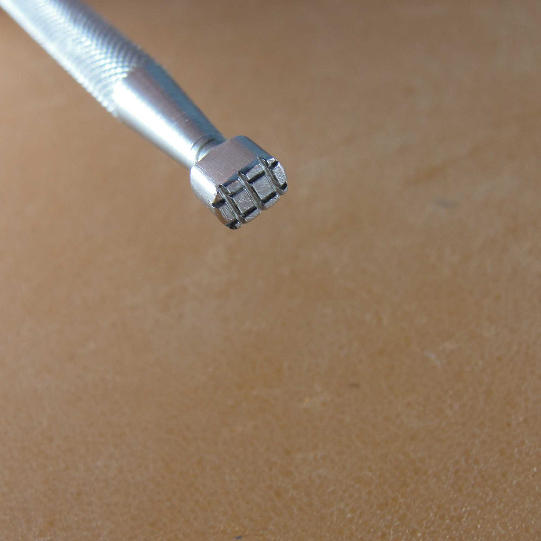 Vintage Craftool Co 880 Matting Background Stamp | Pro Leather Carvers