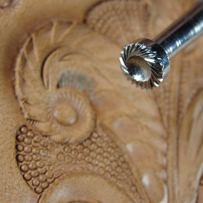 Vintage Craftool Co. #843 Spiral Seeder Stamp | Pro Leather Carvers