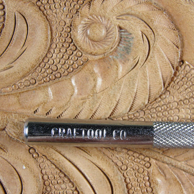 Vintage Craftool Co. #843 Spiral Seeder Stamp | Pro Leather Carvers