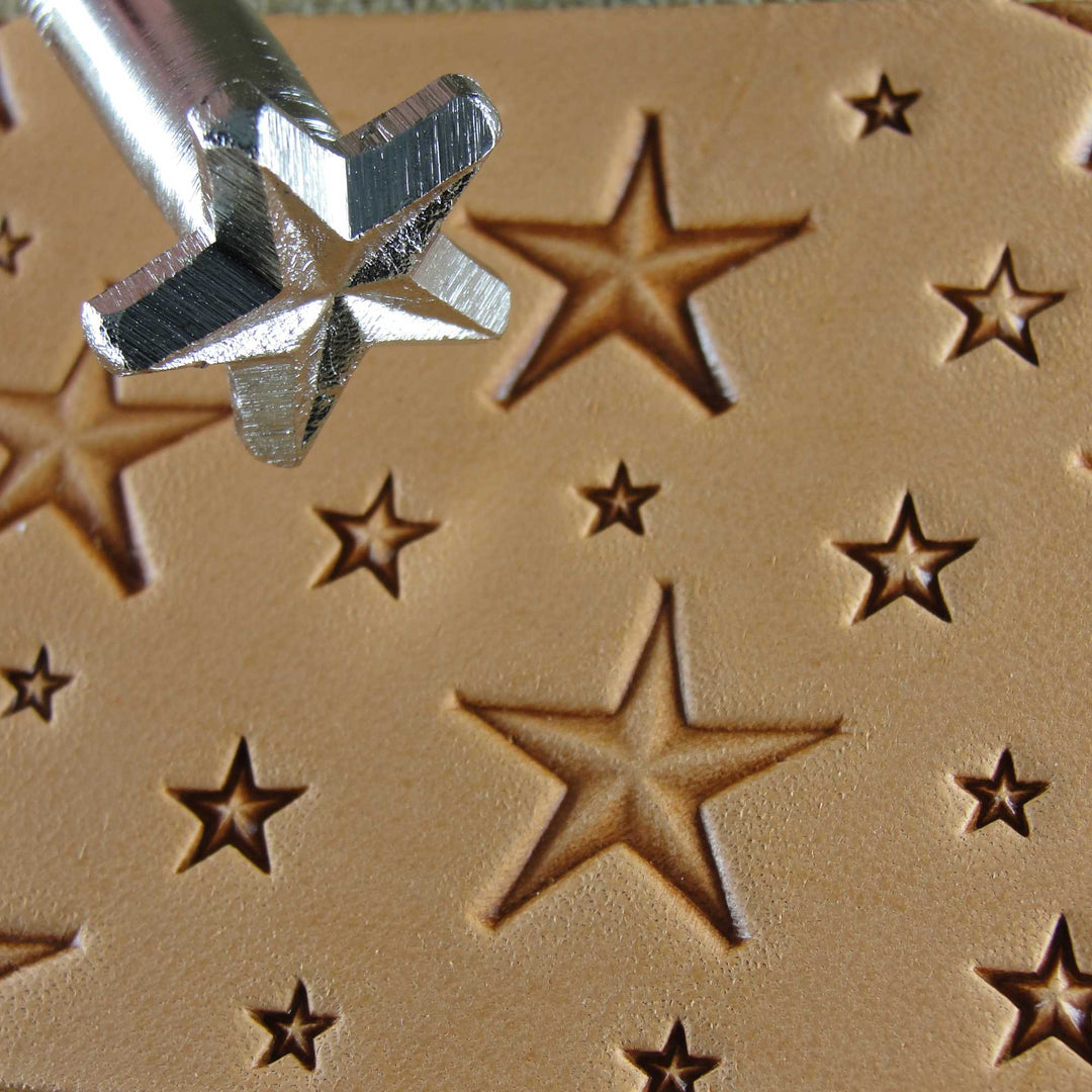 Large Star Leather Stamp, Z785, Stamping Tool