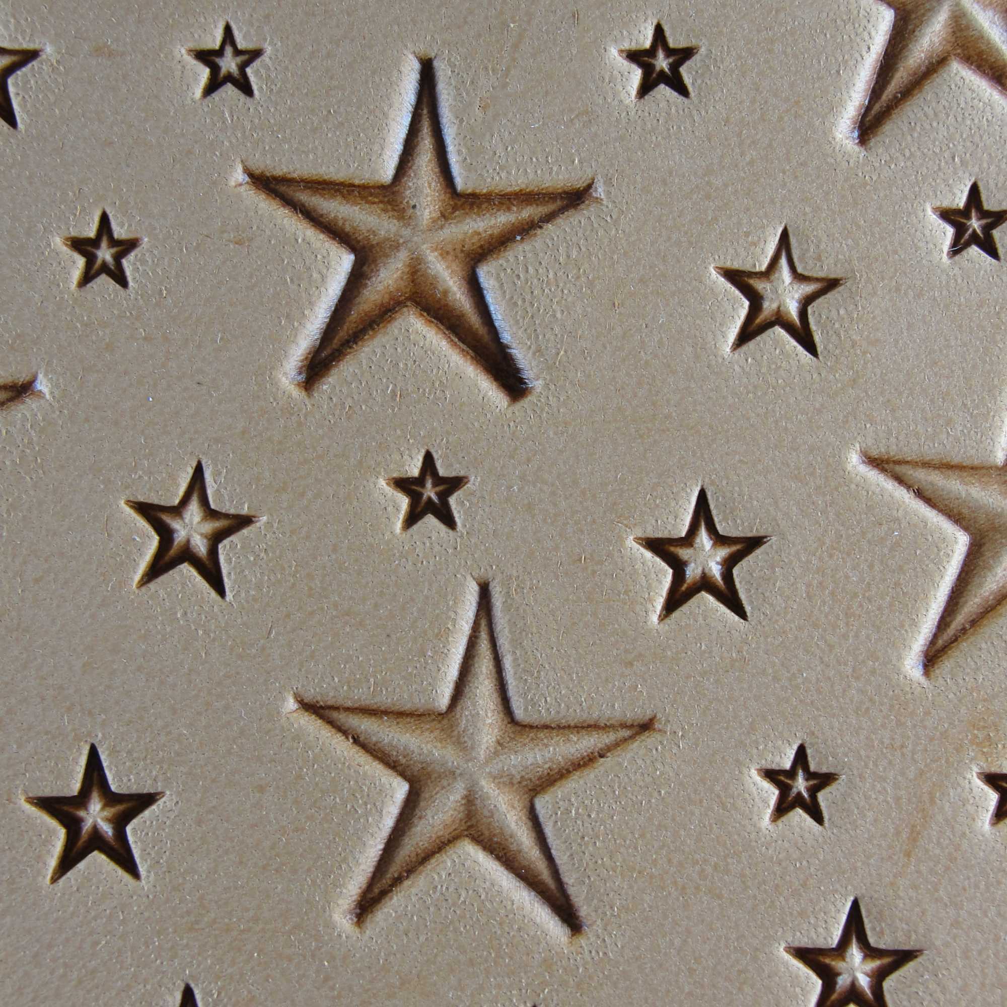 Large Star Geometric Leather Stamping Tool, Z785 | Pro Leather Carvers