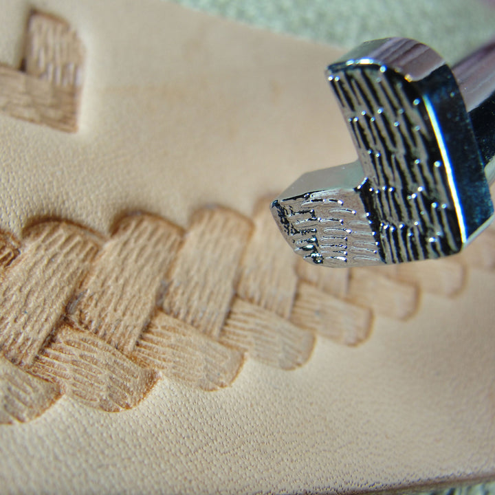 D2185 Textured Braid / Rope Border Leather Stamp | Pro Leather Carvers