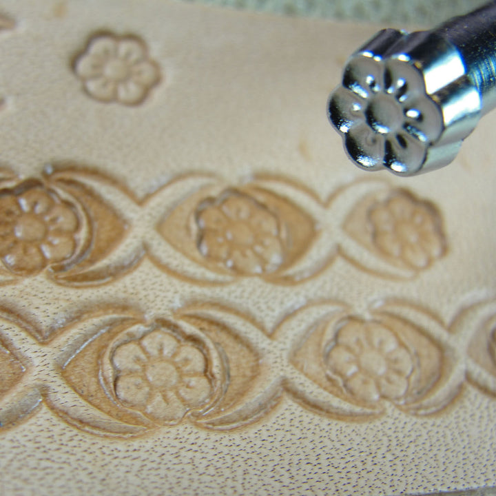 D617 Small Flower Leather Stamping Tool | Pro Leather Carvers