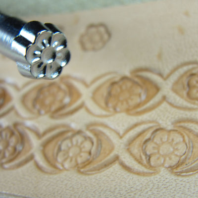 D617 Small Flower Leather Stamping Tool | Pro Leather Carvers
