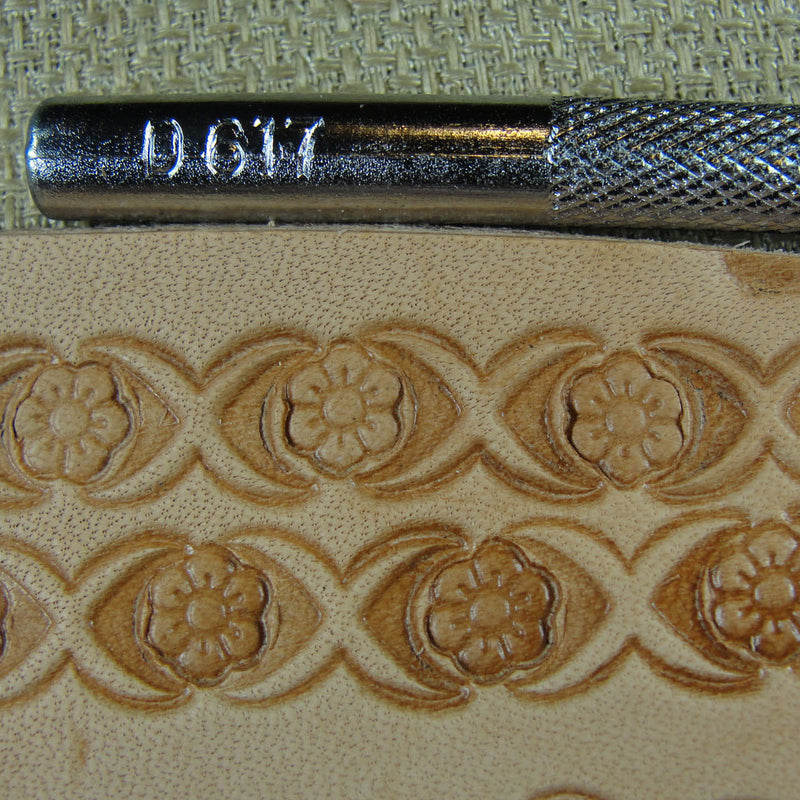 D617 Small Flower Leather Stamping Tool | Pro Leather Carvers