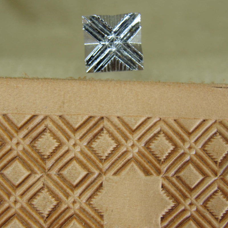 Vintage Leather Tool - 539 Geometric Stamp | Pro Leather Carvers