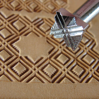 Vintage Leather Tool - 539 Geometric Stamp | Pro Leather Carvers