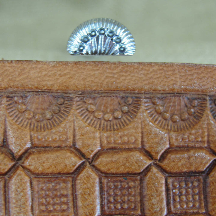 Vintage Craftool Co. #606 7-Seed Border Stamp | Pro Leather Carvers