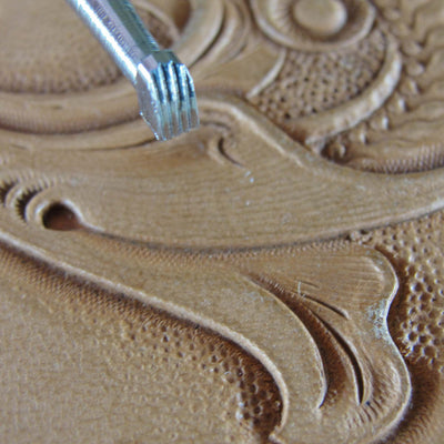 Vintage Craftool Co. #893 Lined Beveler Stamp | Pro Leather Carvers